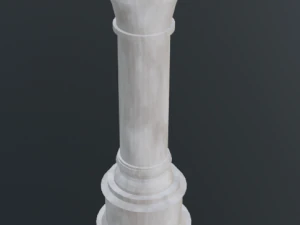 ancient roman column pack 3D Model