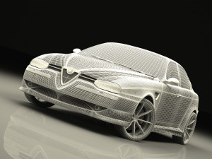 alfa romeo 156 3D 모델