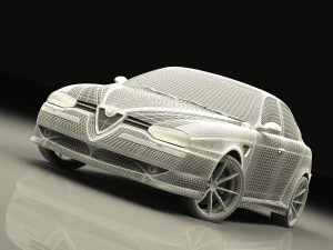 alfa romeo 156 3D Model