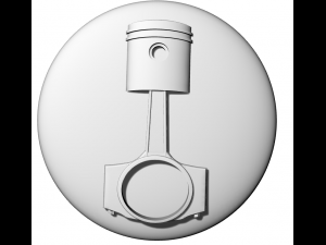 Piston Model 3D