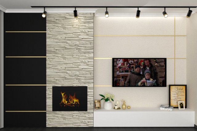 decorative wall 3D 모델 .c4d .max .obj .3ds .fbx .stl .blend 