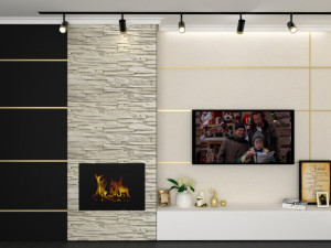 decorative wall 3D Модель