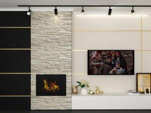 decoratieve muur 3D Model