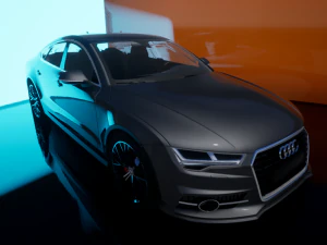 audi a7 Modelo 3D