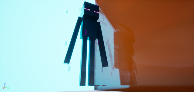 enderman 3D Model .c4d .max .obj .3ds .fbx .stl .blend 