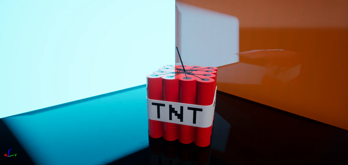 bloc tnt 3D Model .c4d .max .obj .3ds .fbx .stl .blend