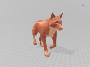 fox 3D मॉडल
