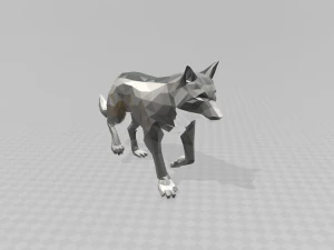 wolf 3D Model