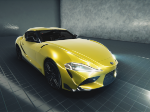 Toyota Supra 2021 3D Model