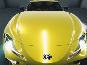Toyota Supra 2021 3D 모델