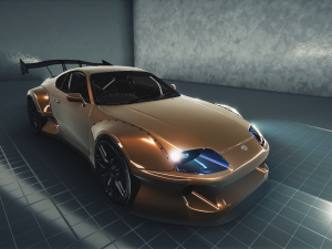 Toyota Supra MK4 1994 Modified Custom 3D Model