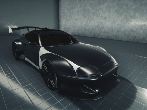 Toyota Supra MK4 1994 Modified Custom 3D Model