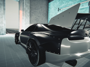 Toyota Supra MK4 1994 Modified Custom 3D Model