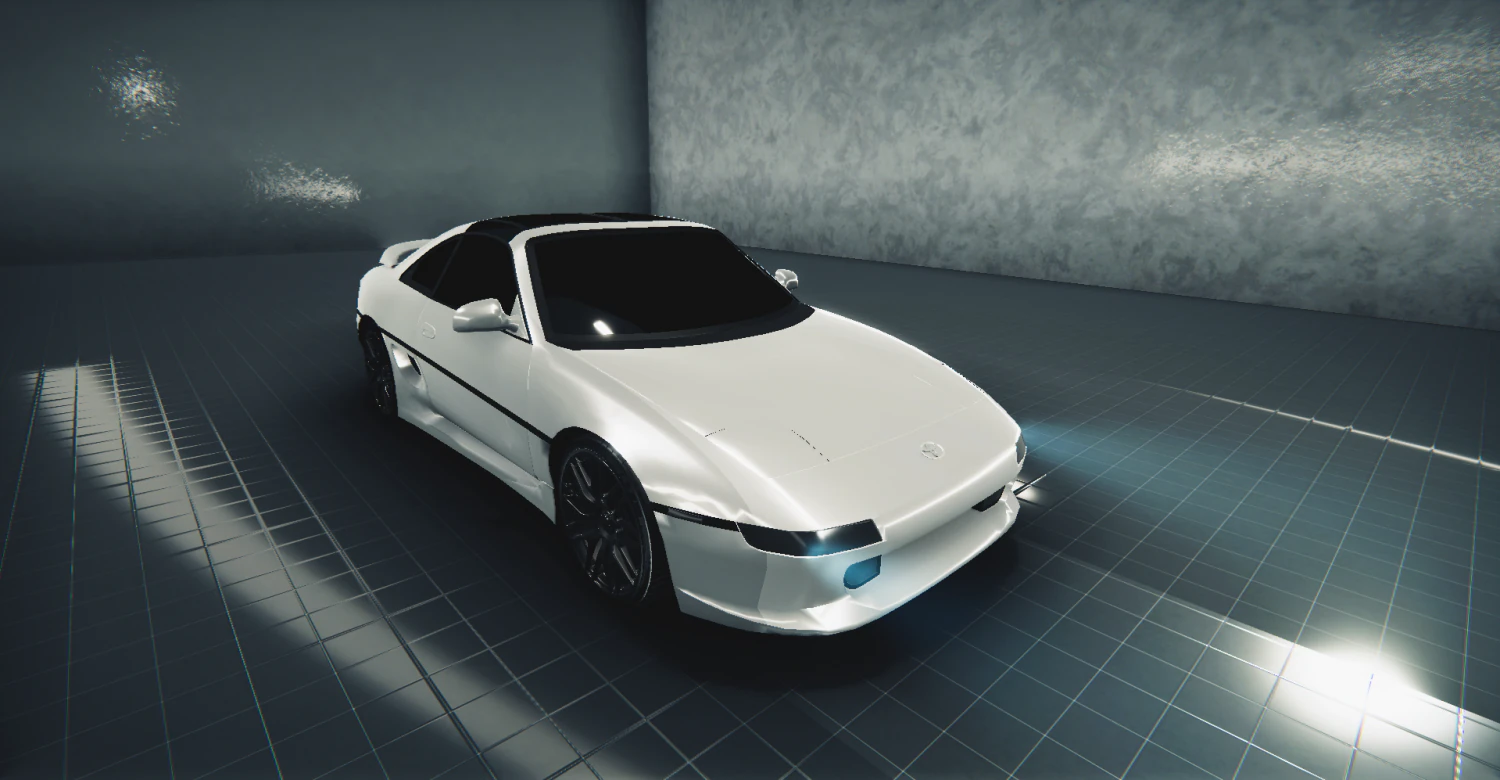 Toyota MR2 1996 3D Model .c4d .max .obj .3ds .fbx .stl .blend 