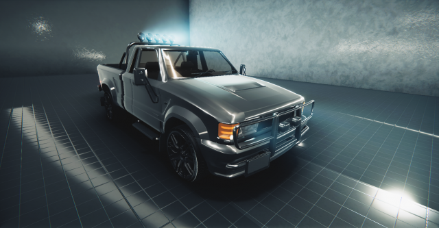 Toyota SR5 1985 3D Model .c4d .max .obj .3ds .fbx .stl .blend 