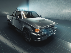 Toyota SR5 1985 3D Model