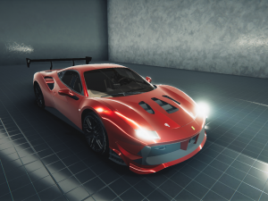 Ferrari 488 3D Model