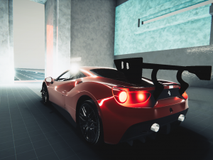 Ferrari 488 Model 3D