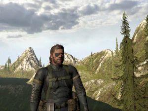 Big Boss Metal Gear 3D Model