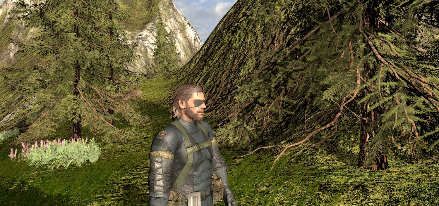 Big Boss Metal Gear Modelo 3D In Homem 3DExport