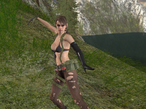 Quiet Metal Gear 3D Model
