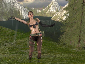 Quiet Metal Gear 3D Model
