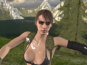 Quiet Metal Gear 3D Model
