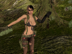 Quiet Metal Gear Model 3D
