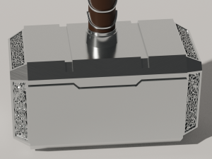 thor hammer mjolnir 3D-Modell