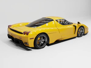 generic sport car 3D Model