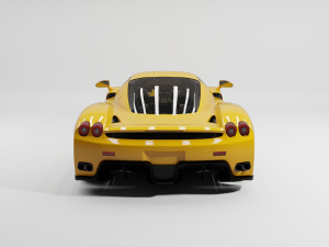 generic sport car 3D Model
