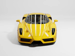 generic sport car 3D Model