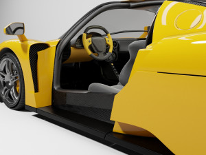 generic sport car 3D Model