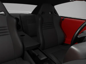 nissan skyline gt-r r35 3D Model