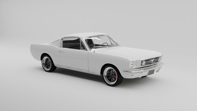Fastback 1967 3D मॉडल .c4d .max .obj .3ds .fbx .stl .blend 