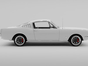 Fastback 1967 3D मॉडल