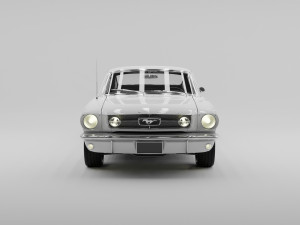 Fastback 1967 3D मॉडल