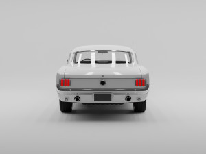 Fastback 1967 3D मॉडल