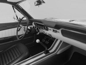 Fastback 1967 3D मॉडल