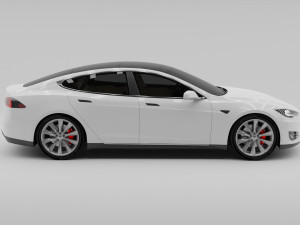 Tesla Model S 3D Modell