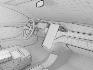Tesla Model S 3D Modell