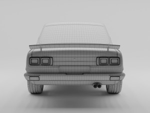 Nissan Skyline GT-R 1968 3D Модель