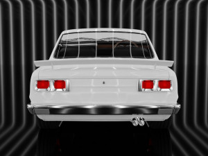 Nissan Skyline GT-R 1968 3D Модель