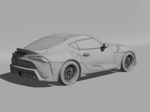 Toyota supra 2020 3D 모델