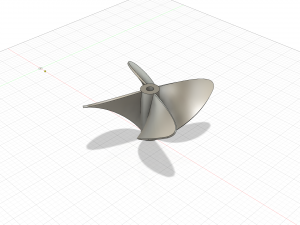 elica marina Model do druku 3D