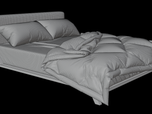 bed 3D Модель