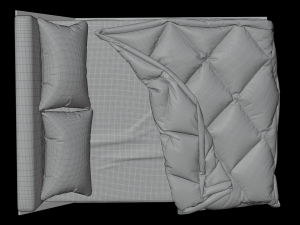 bed 3D Модель