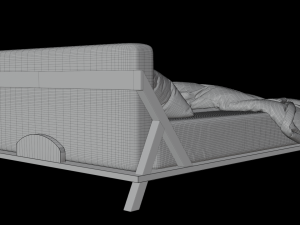bed 3D Модель