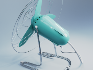 fan bjm early 1960s 3D Model