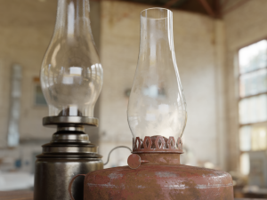 kerpsene lamps set 3Dモデル